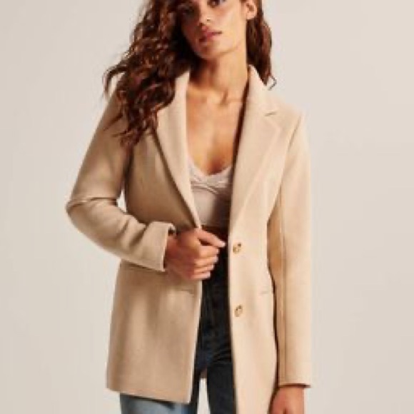 Abercrombie & Fitch Jackets & Blazers - Alfani Women's Beige Blazer